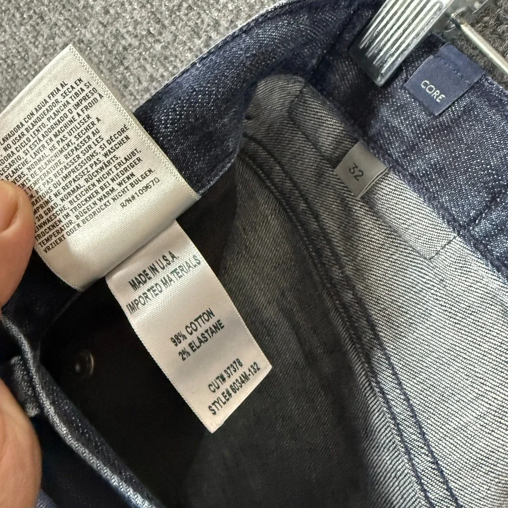 Citizens of Humanity Core Dark Wash Blue Jeans Stretch Denim Mens Size 32x32